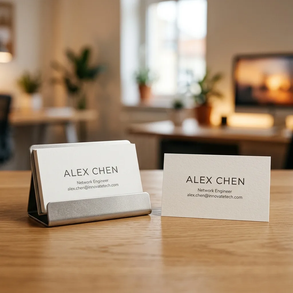 Networking Business Card Design That Converts: Turn Handshakes Into Follow-ups