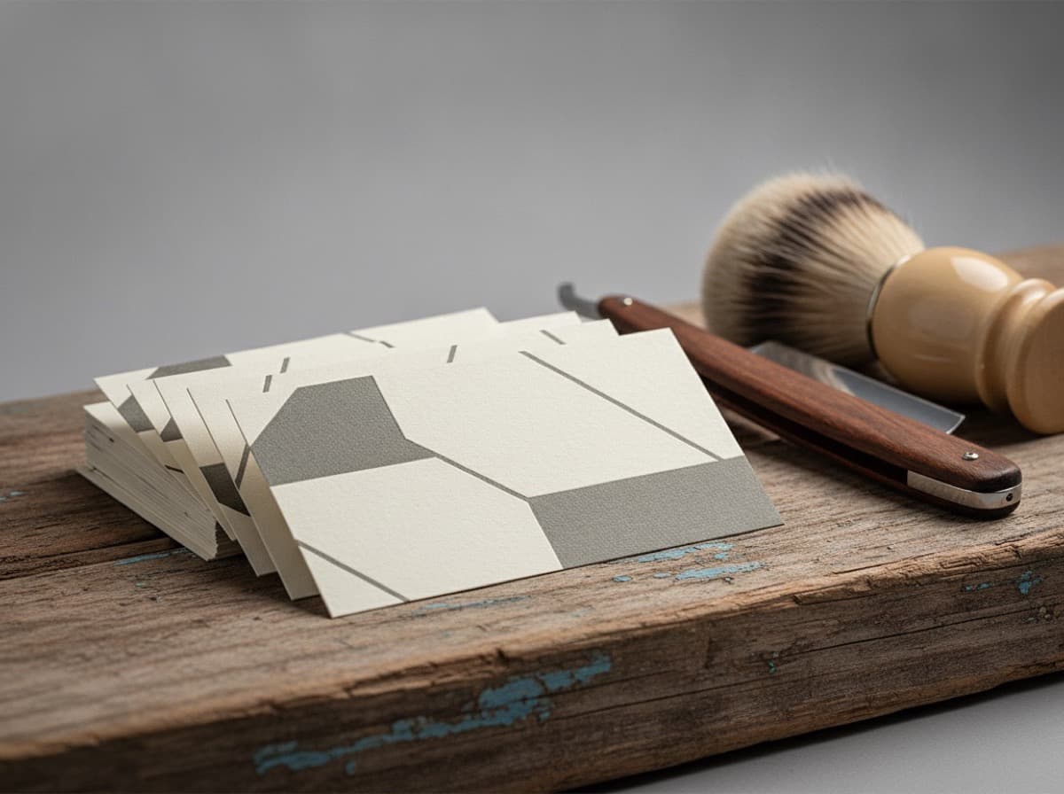 Barber and Master Barber Business Cards for Barbershop Practice