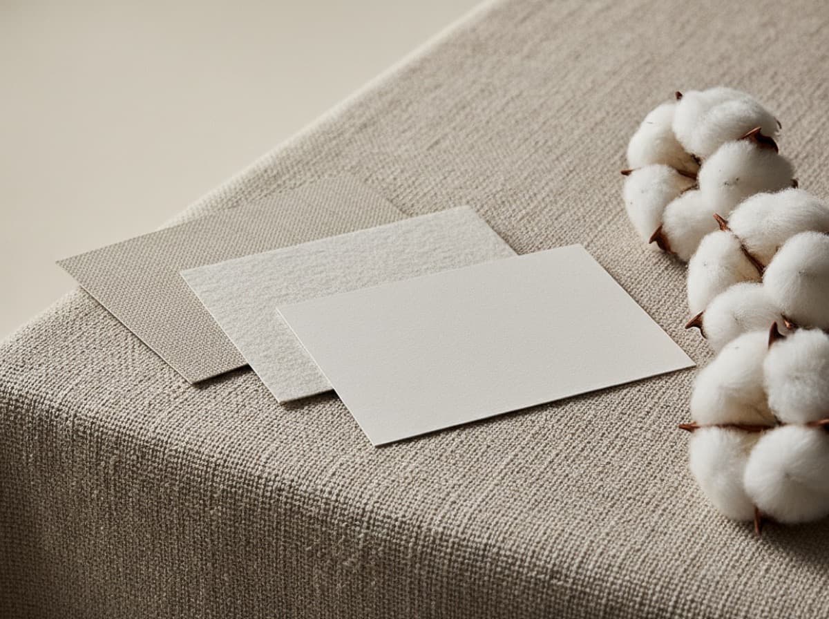 Business Card Paper Types Compared: Coated, Uncoated, and Premium Textured Stocks