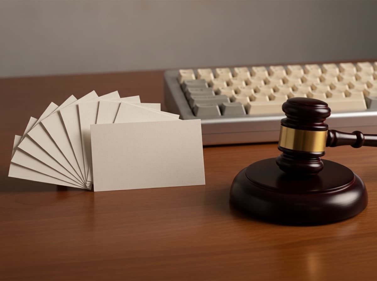 Court Reporter and Stenographer Business Cards for CSR and RPR Certified Professionals