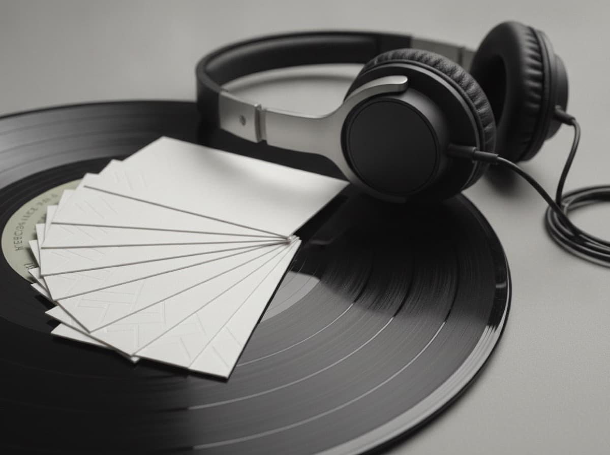 DJ and Wedding Entertainment Business Cards That Book More Events