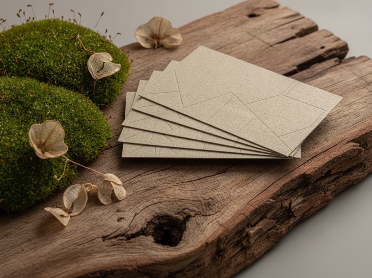 Eco-Friendly and Recycled Business Card Stocks