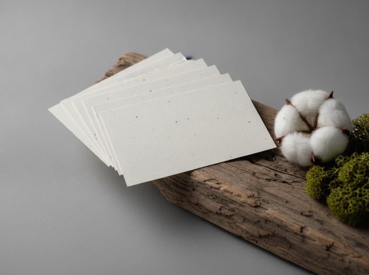 Eco-Friendly Business Cards: Recycled Paper, Soy Ink, and Sustainable Options