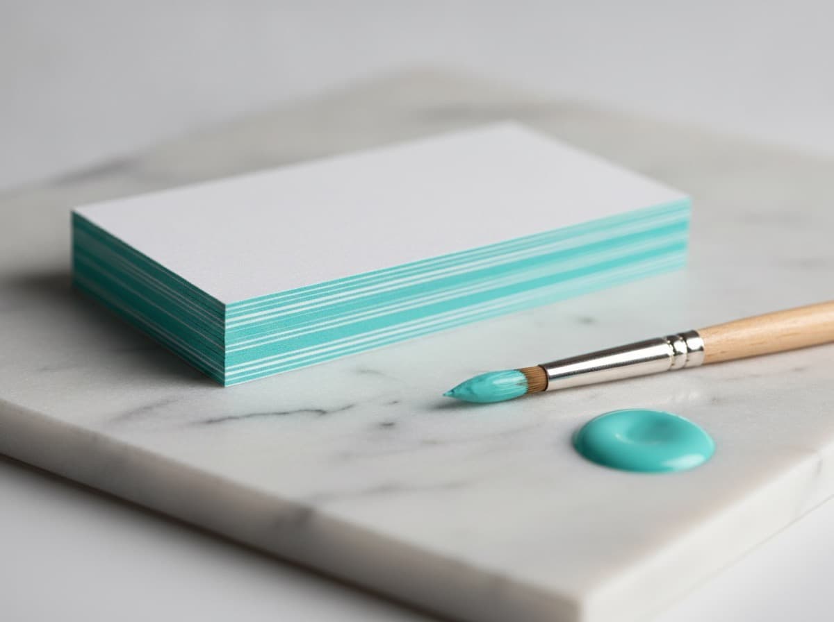 Edge-Painted Business Cards: A Complete Guide