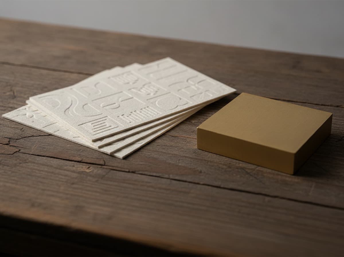 Embossed and Letterpress Business Cards: Techniques, Paper, and Design Guide
