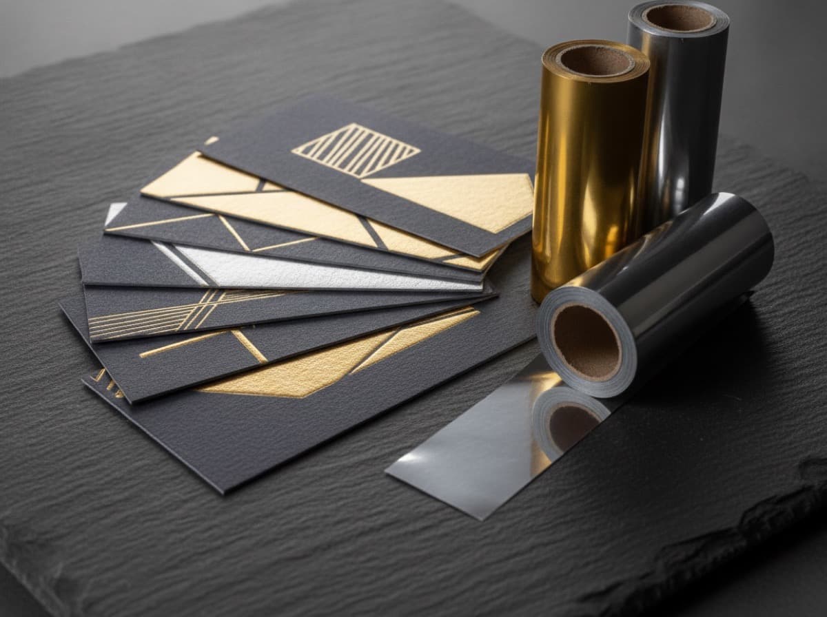 Foil Stamping Business Cards: Gold, Silver, and Holographic Foil Design Guide