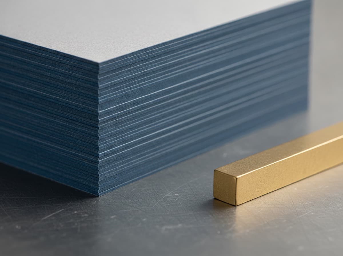 GSM vs PT for Business Cards: How to Compare Paper Weight Without Guessing