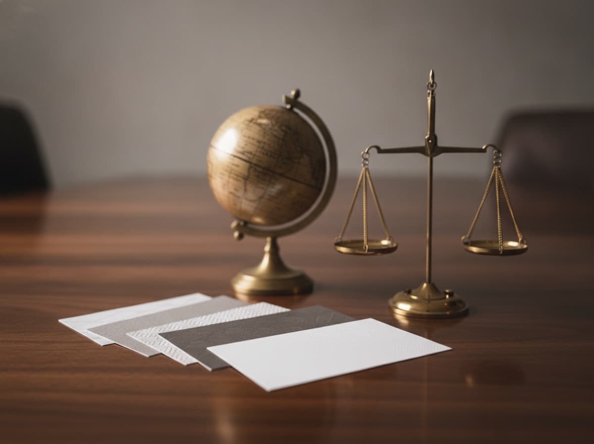 Immigration Attorney and Visa Lawyer Business Cards for AILA Member Immigration Law Professionals