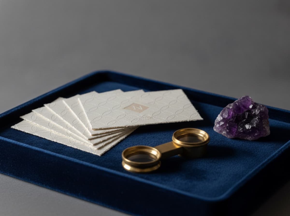Jewelry Designer and Artisan Business Cards That Showcase Your Craft