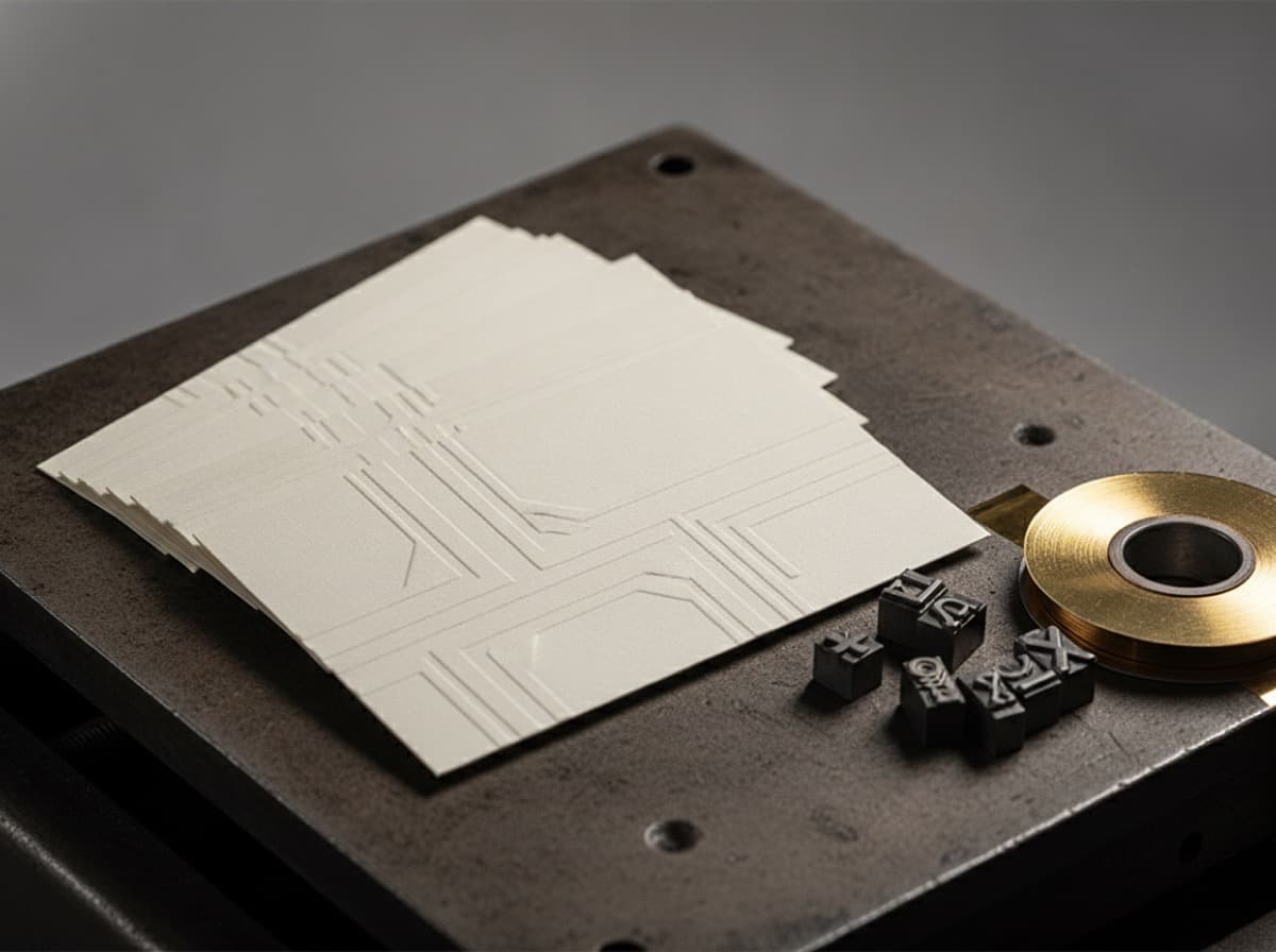 Letterpress and Foil Business Cards: Premium Print Finishing Guide