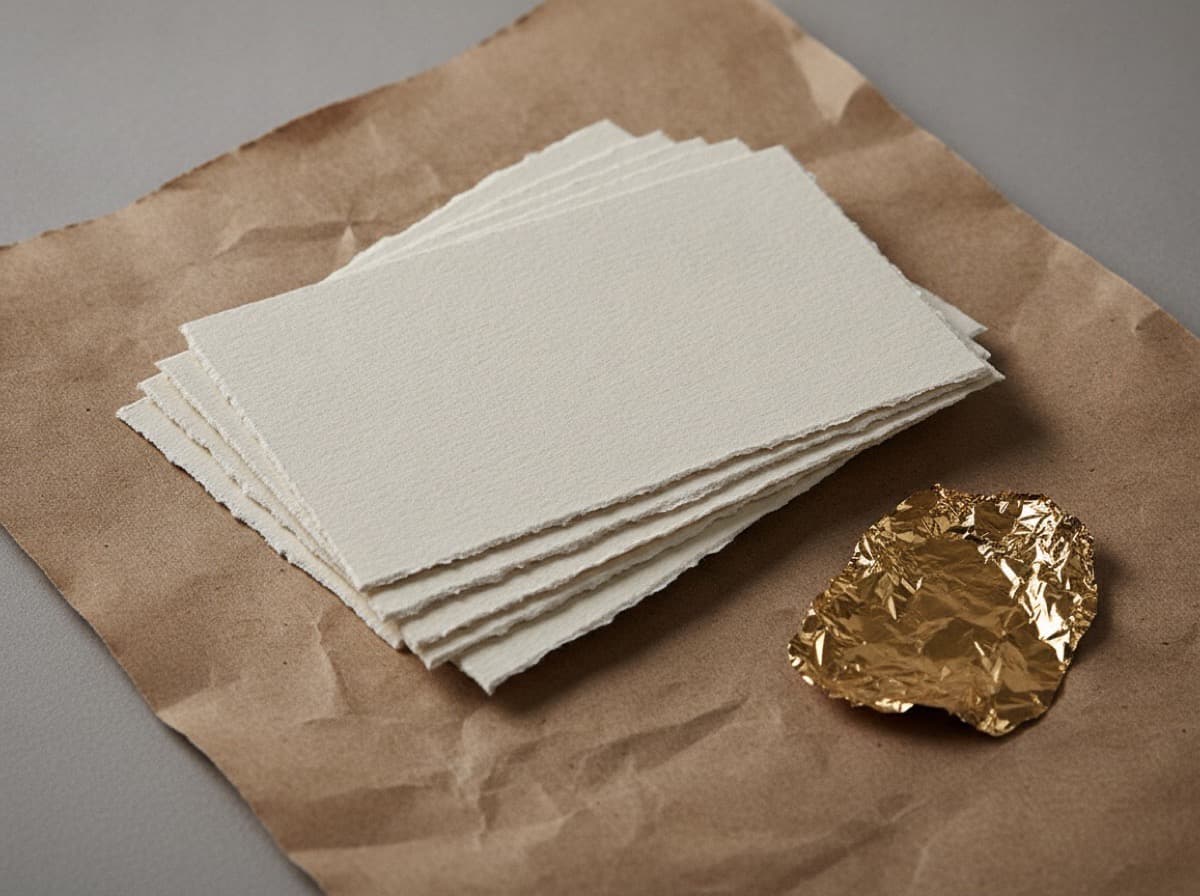 Metallic, Kraft, and Textured Paper Stocks for Business Cards: A Material Guide