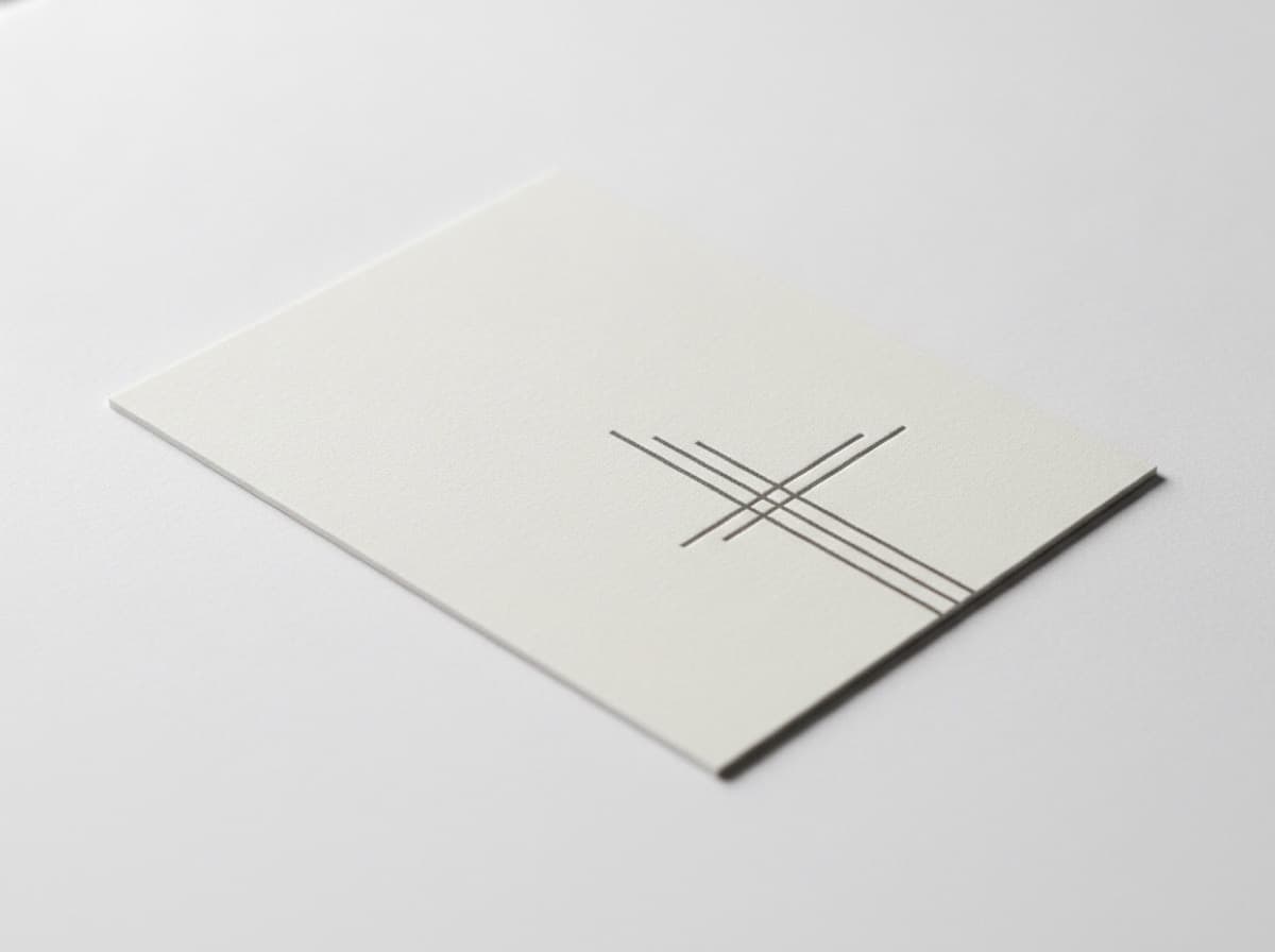 Minimalist Business Card Design: The Power of Whitespace and Less