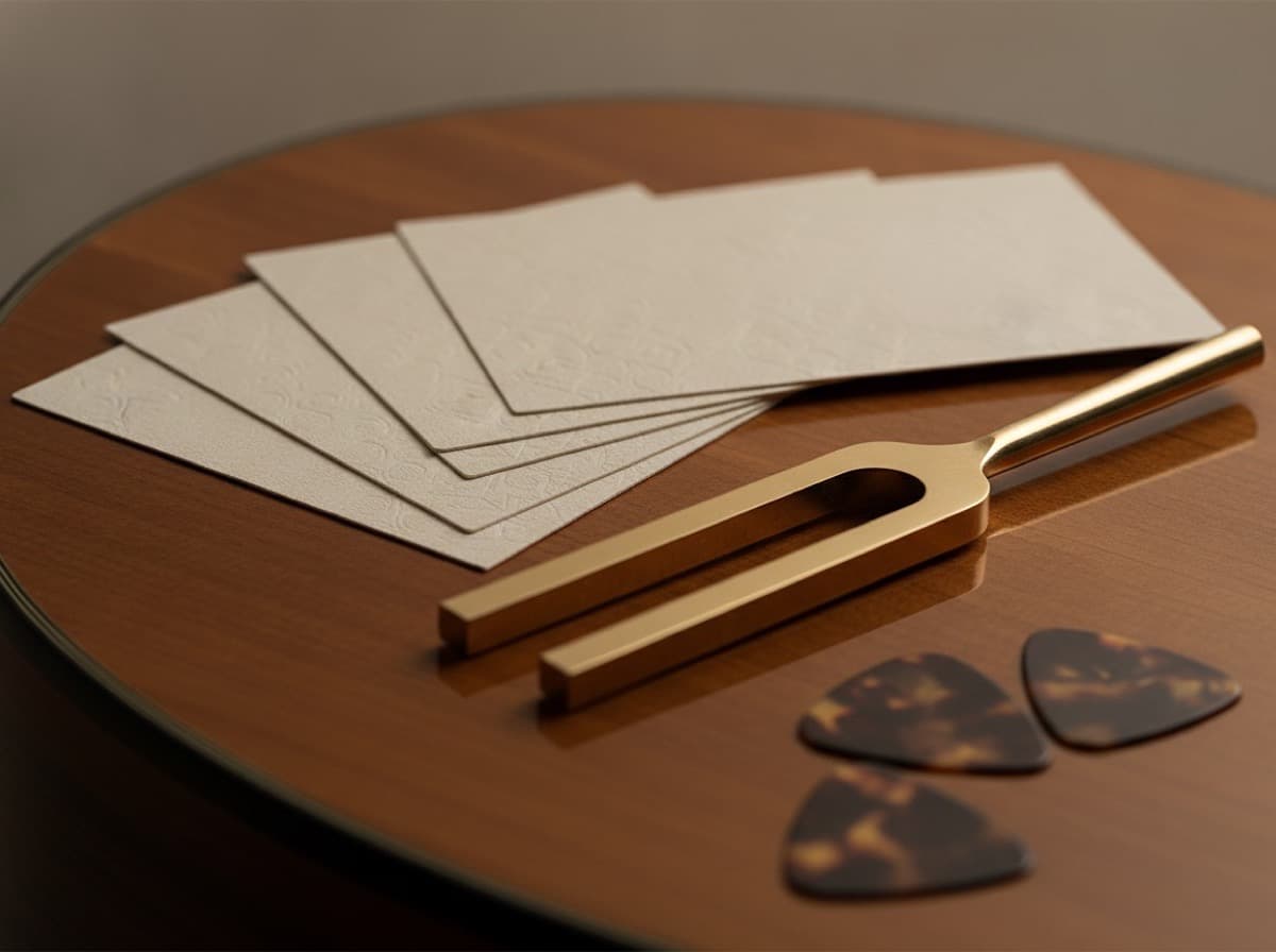 Musician and Performer Business Cards for Recording Artists Bands and Music Industry Professionals