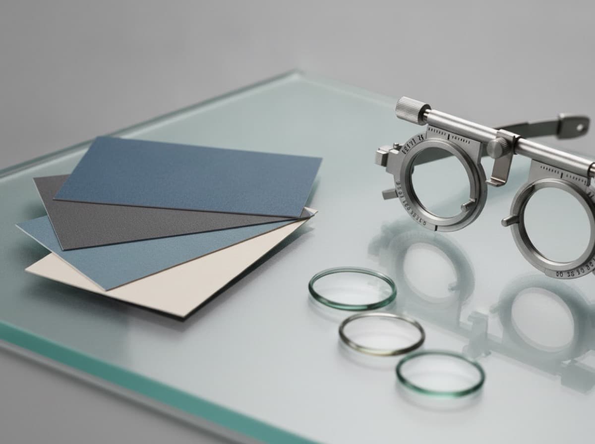 Optometrist Business Cards for Eye Care and Vision Health Practice
