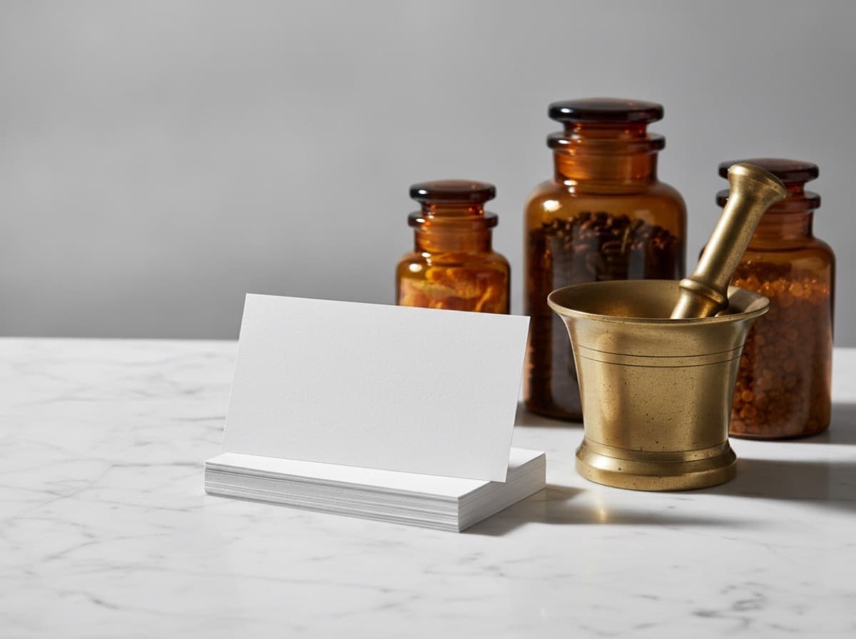 Pharmacist Business Cards for Clinical Pharmacy and Independent Practice