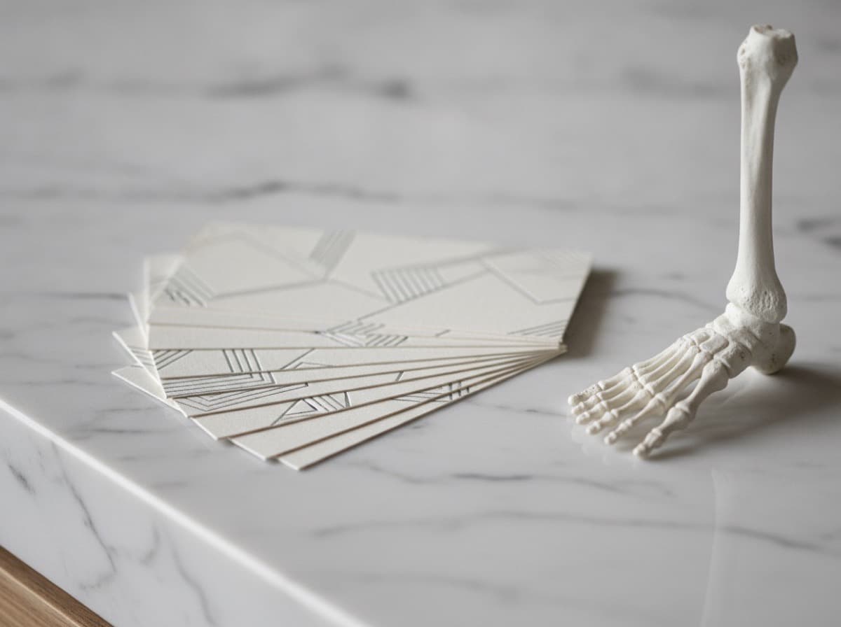 Podiatrist Business Cards for Foot and Ankle Specialty Practice