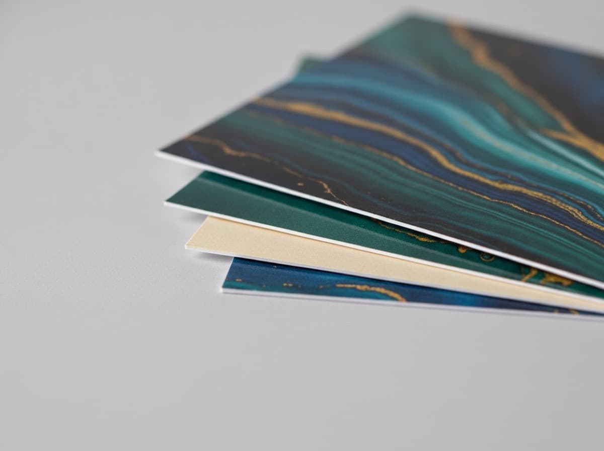 Postcard Paper Comparison: Coated Gloss vs. Uncoated Matte