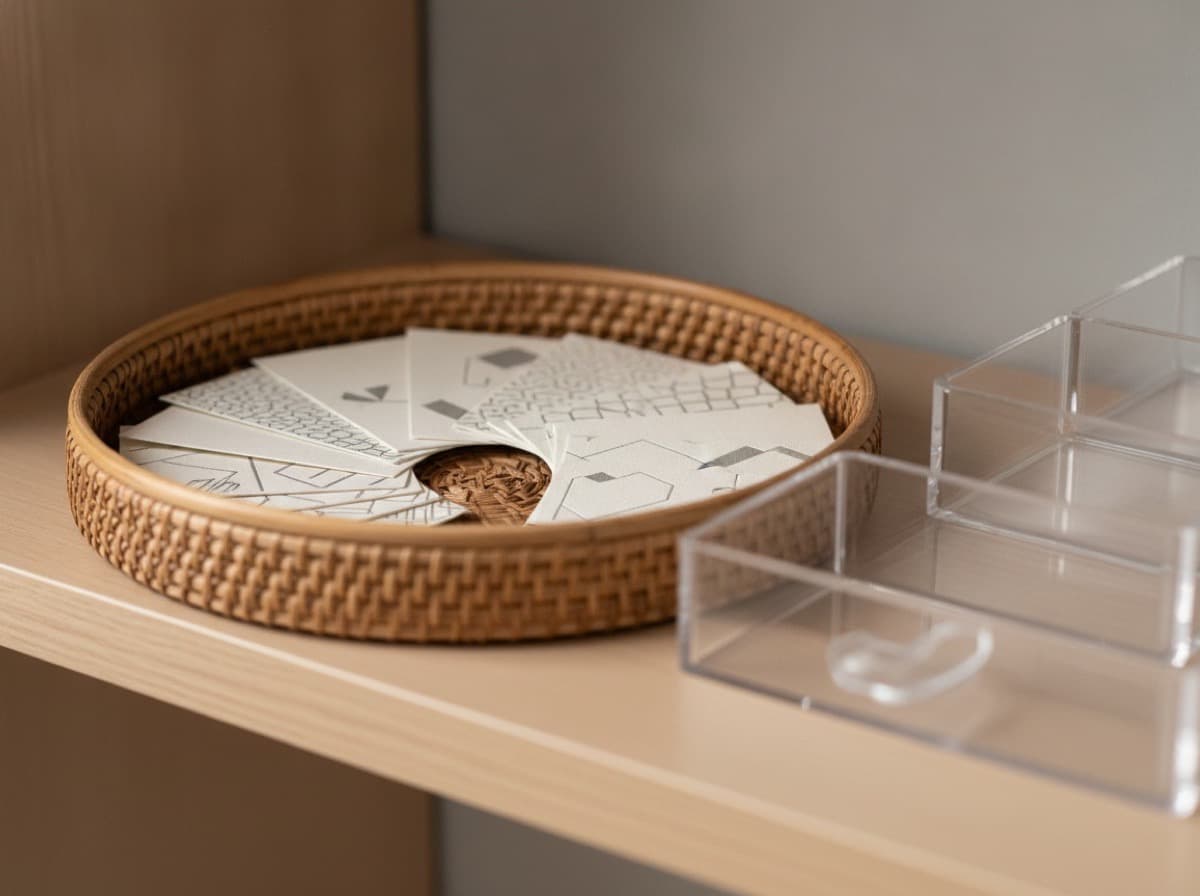 Professional Organizer Business Cards That Win Residential and Downsizing Clients