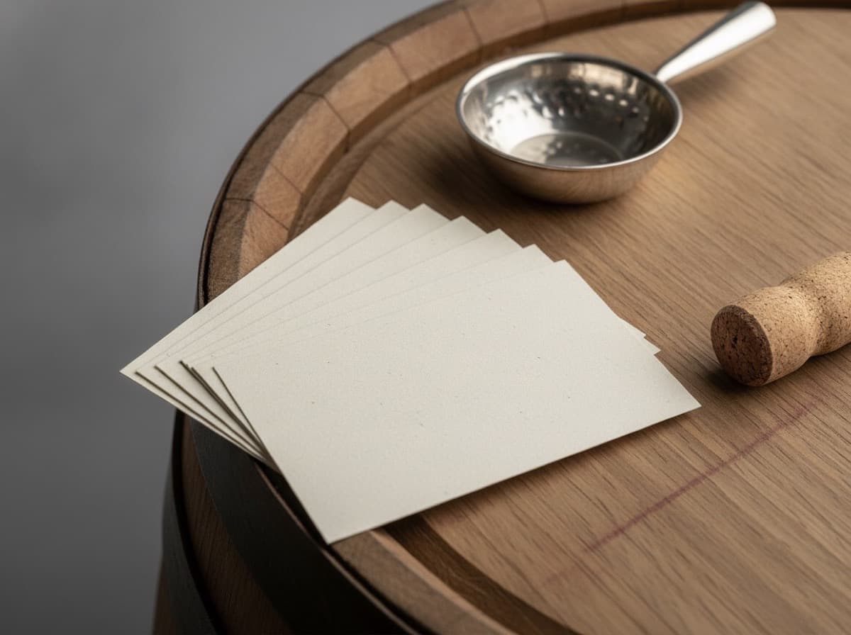 Sommelier and Wine Director Business Cards for Restaurant and Consulting Work