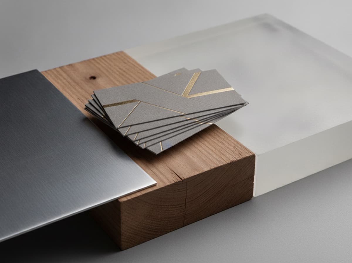 Beyond Paper: Plastic, Metal, and Wood Business Cards — When to Use Them