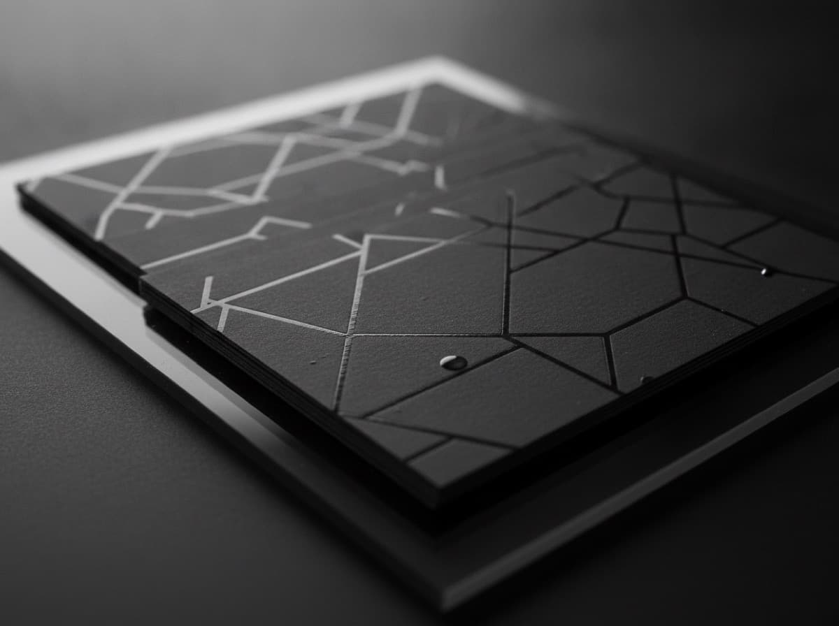 Spot UV Business Cards: A Guide to Selective Gloss Coating on Matte Cards