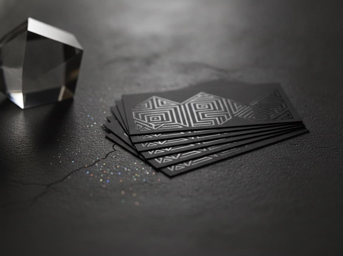 Spot UV Business Cards Explained: Raised vs Flat Gloss