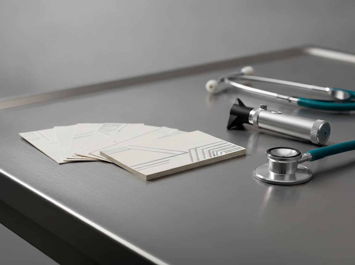 Veterinarian Business Cards for Veterinary Clinic and Animal Care